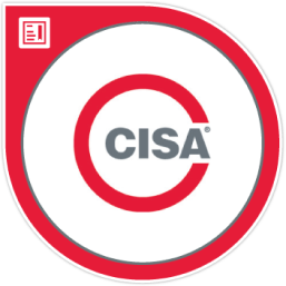 A cisa logo is shown on top of a green background.